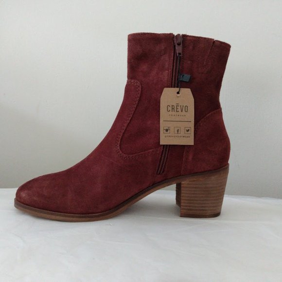 Crevo Jade Suede Ankle Boot - Picture 1 of 9